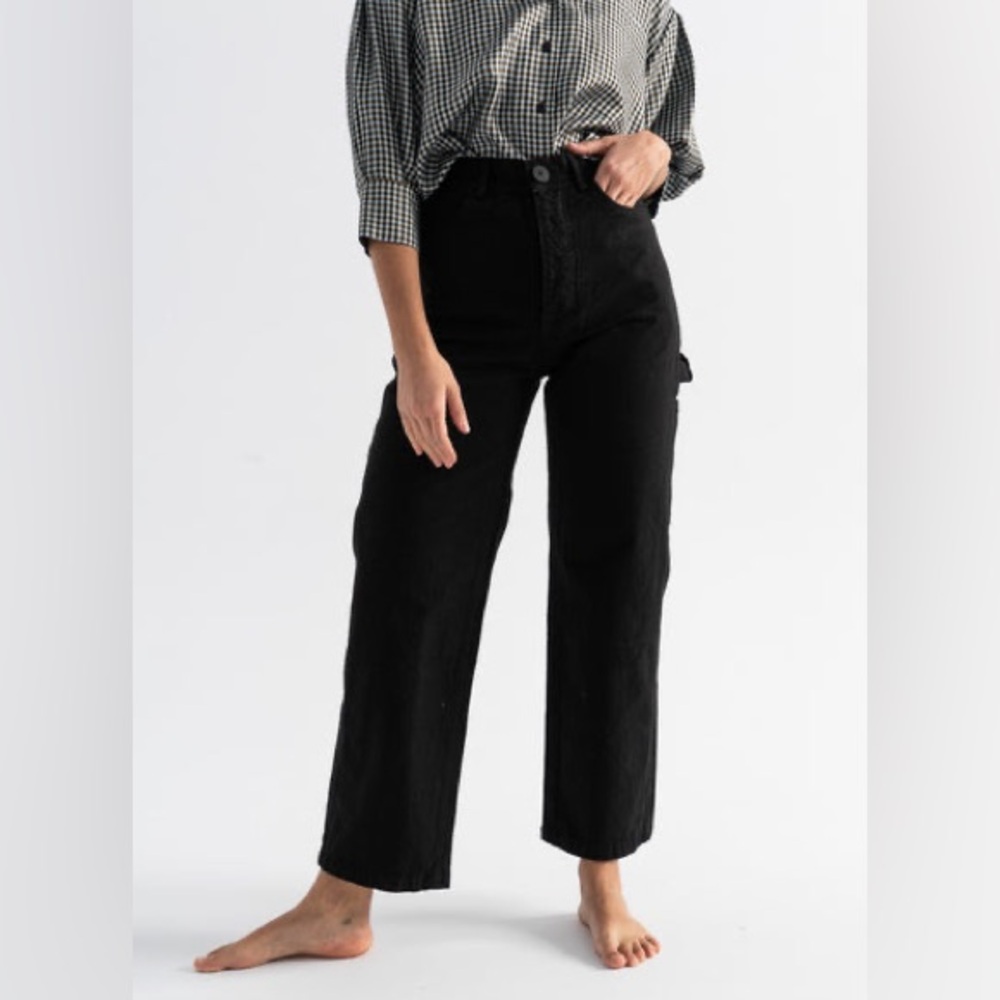 Jesse Kamm Black Handy Pants